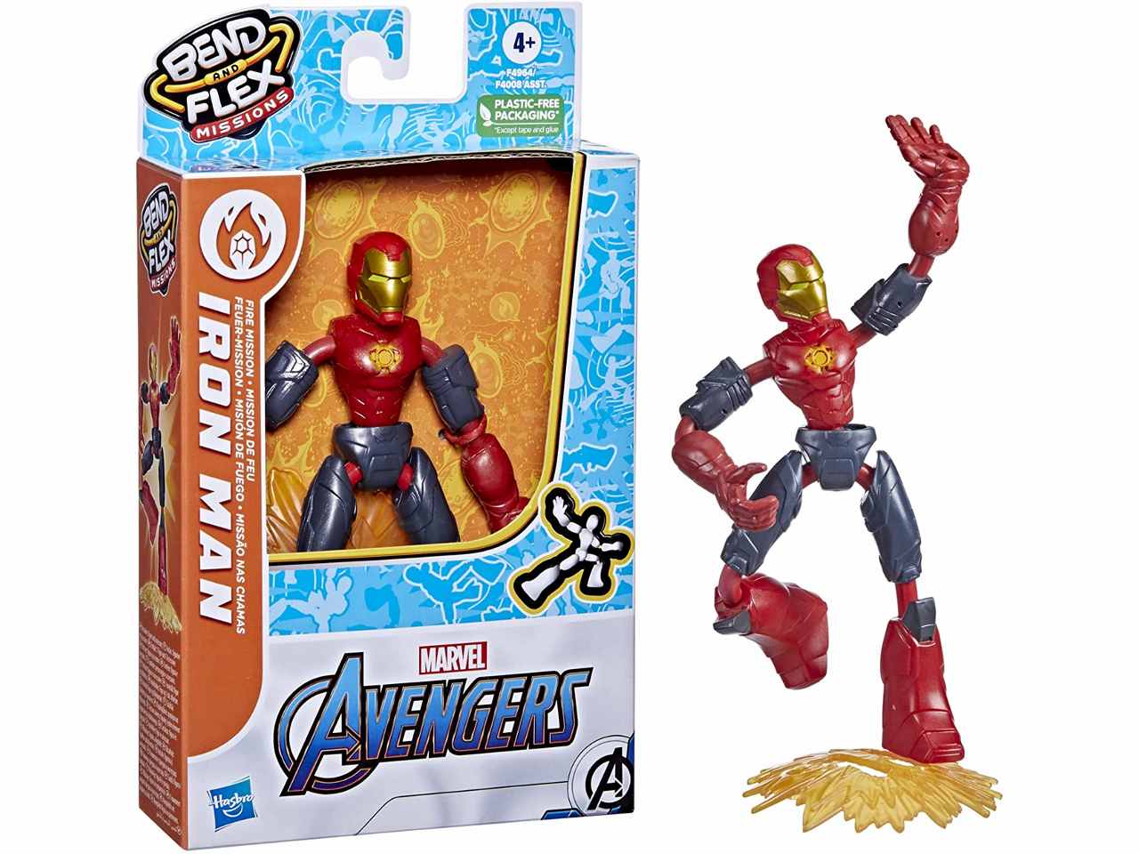 Avengers bend and flex fire f49645x0