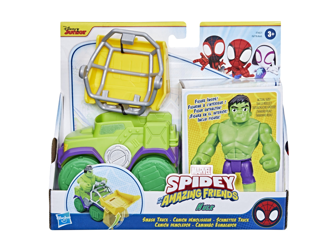 Spidey veicolo con personaggio e accessori - hulk truck