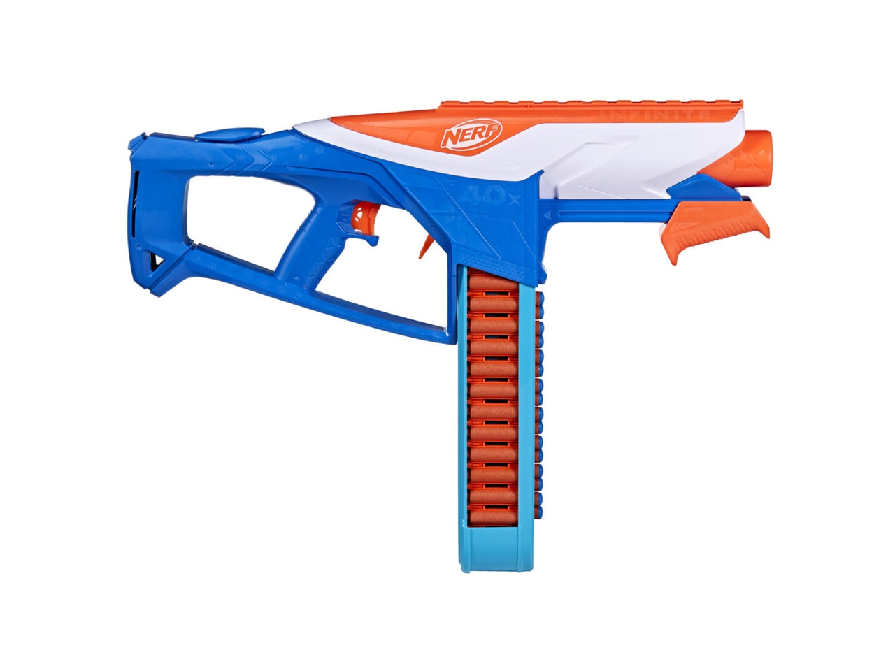 Nerf N-series Infinite 80 Proiettili, Mitraglietta Giocattolo per bambini 8 +