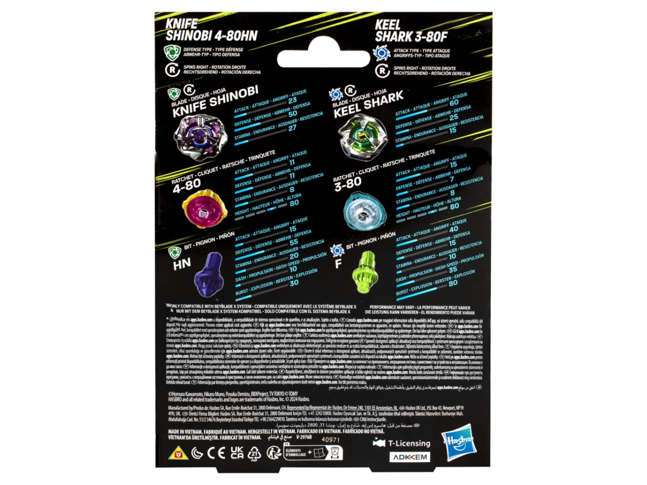 Bey blade dual pack ast