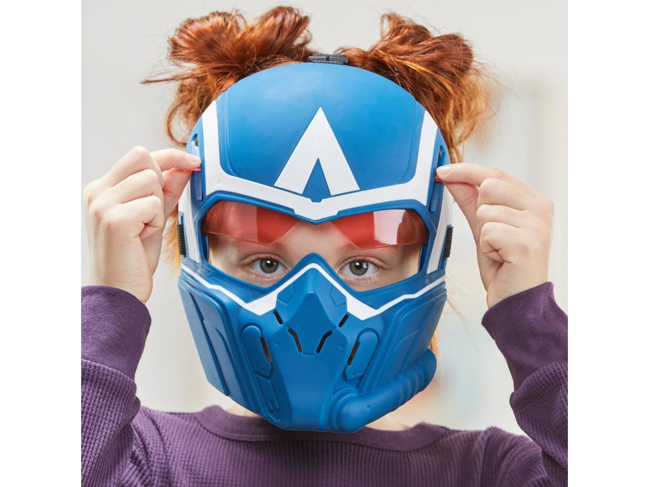 Captain america maschera elettronica