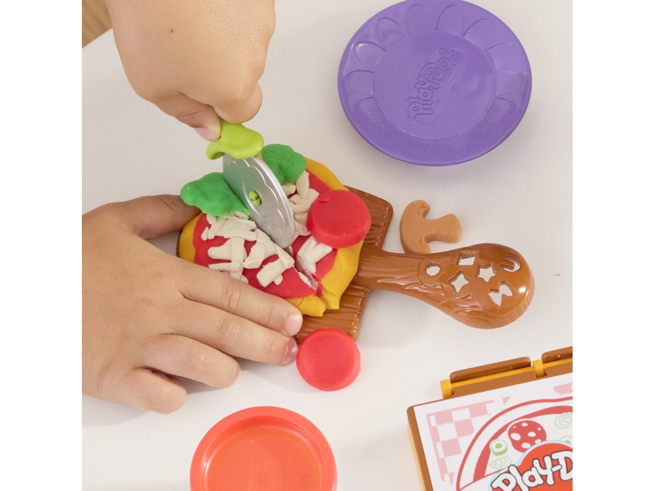 Pasta Modellabile Play-Doh Pizza Delivery Scooter: Set per Bambini 3+ | Dimensioni 20,3x62,2x43,2 - Hasbro