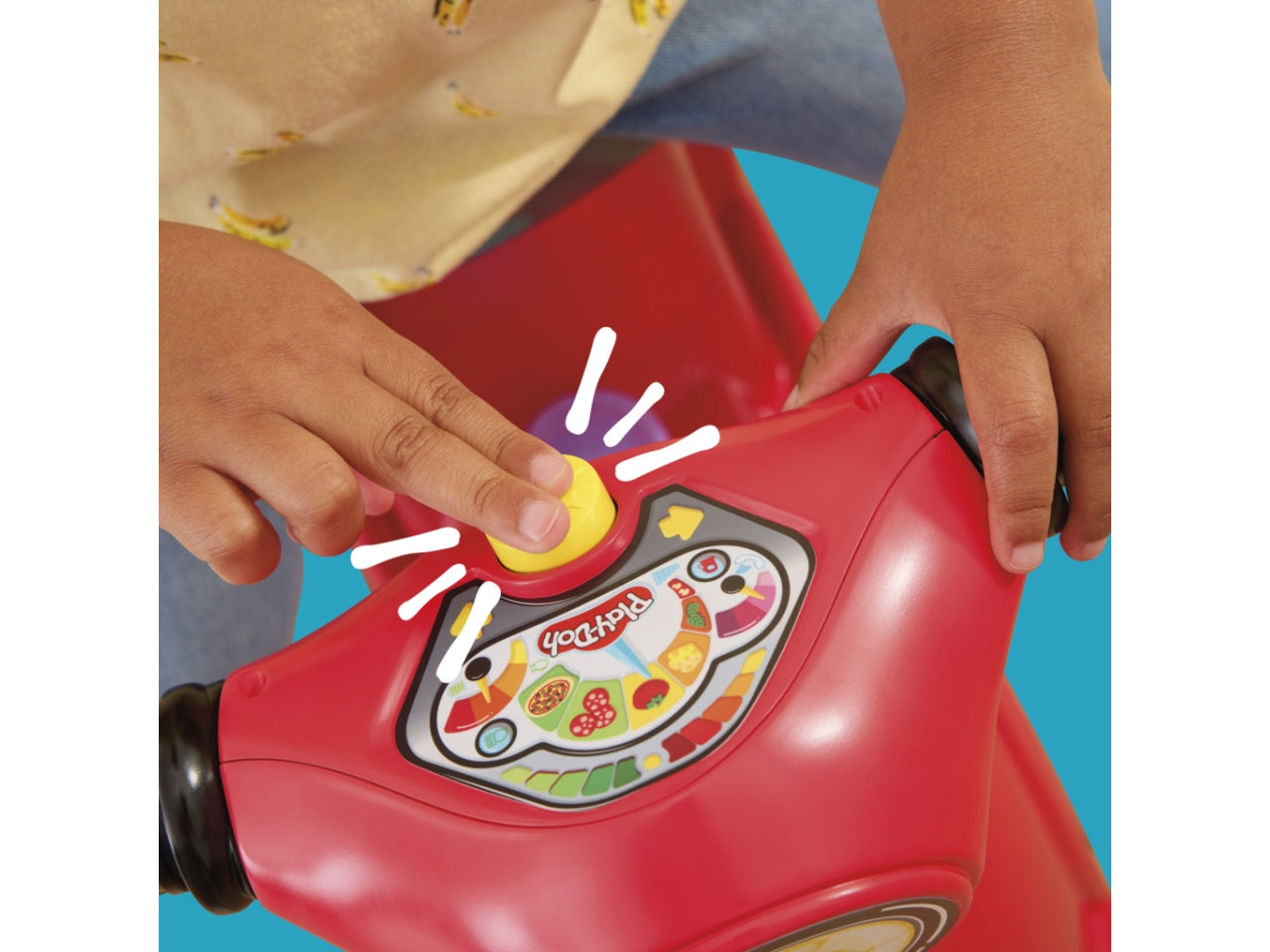 Pasta Modellabile Play-Doh Pizza Delivery Scooter: Set per Bambini 3+ | Dimensioni 20,3x62,2x43,2 - Hasbro