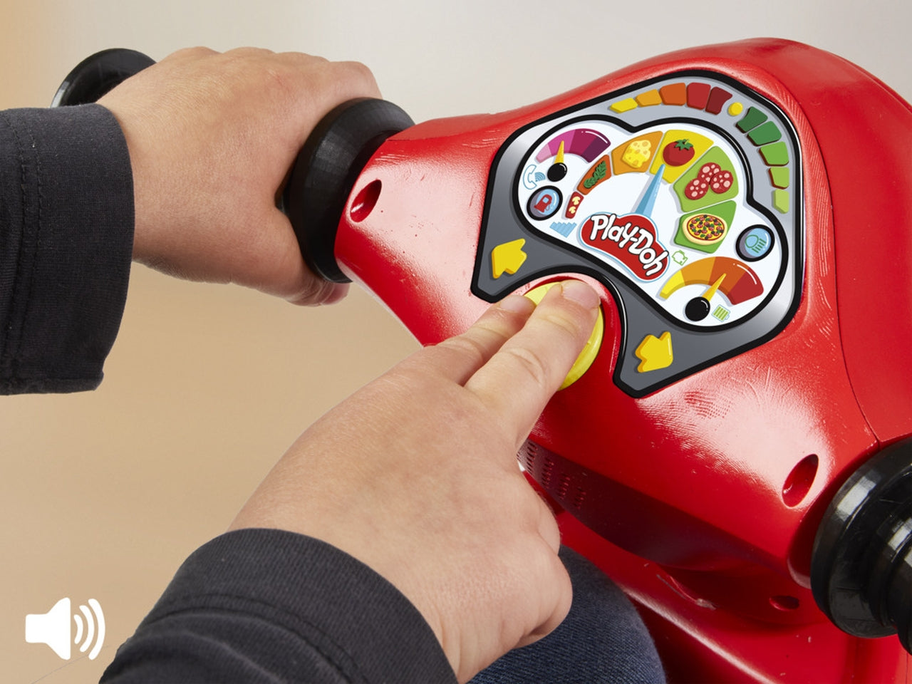 Pasta Modellabile Play-Doh Pizza Delivery Scooter: Set per Bambini 3+ | Dimensioni 20,3x62,2x43,2 - Hasbro