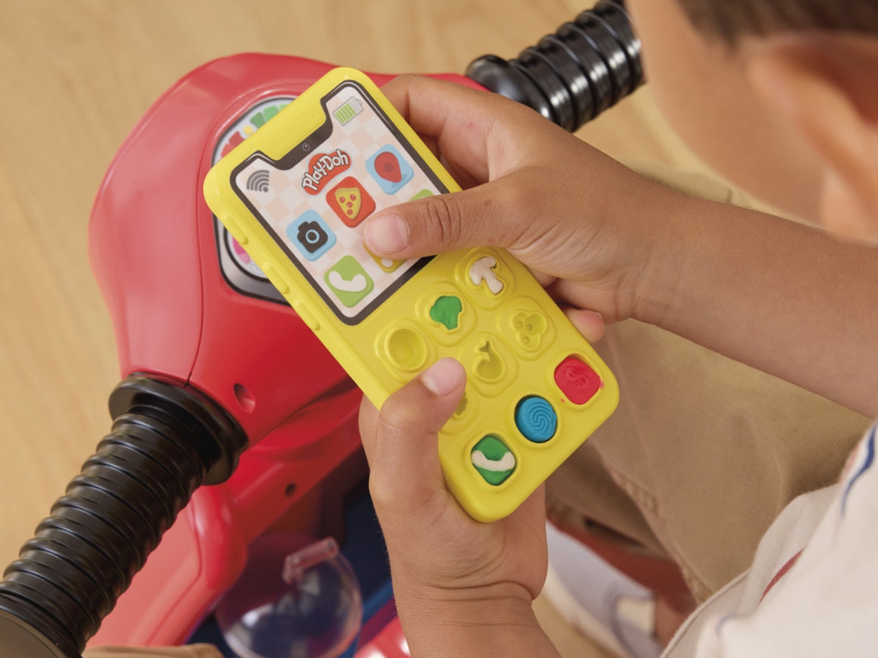 Pasta Modellabile Play-Doh Pizza Delivery Scooter: Set per Bambini 3+ | Dimensioni 20,3x62,2x43,2 - Hasbro