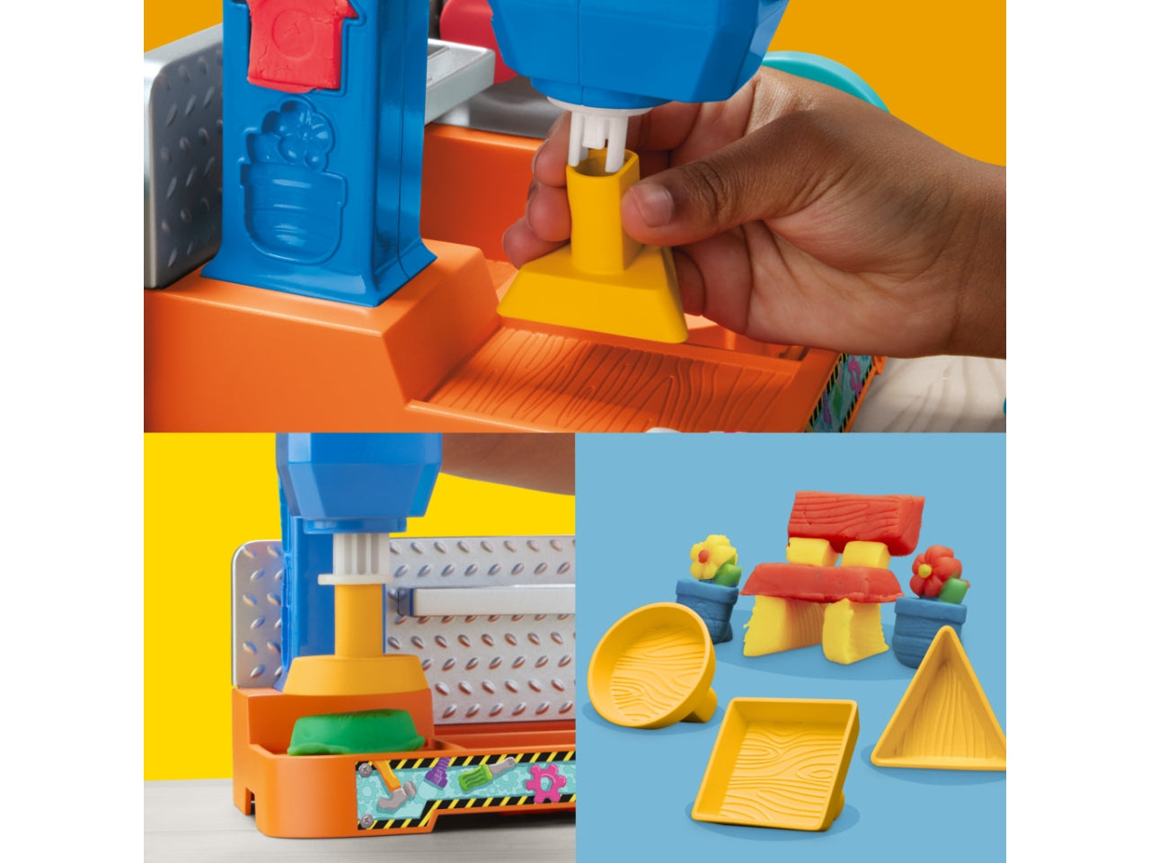 Play-doh Banco da lavoro set da gioco di pasta modellabile - Hasbro