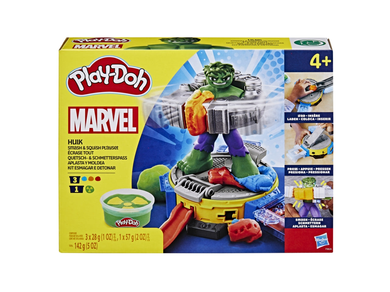 Play-doh hulk smashsquish