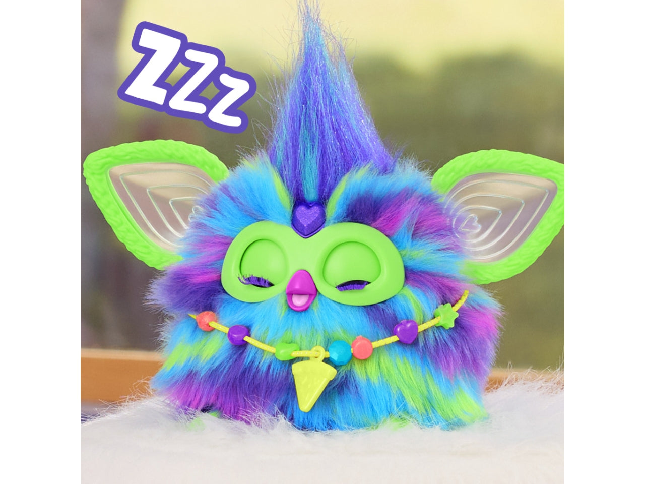 Peluche Elettronico Furby - Aurora Furborealis: Giocattolo per Bambine 6+ | Dimensioni 12,7x22,86x22,86 - Hasbro
