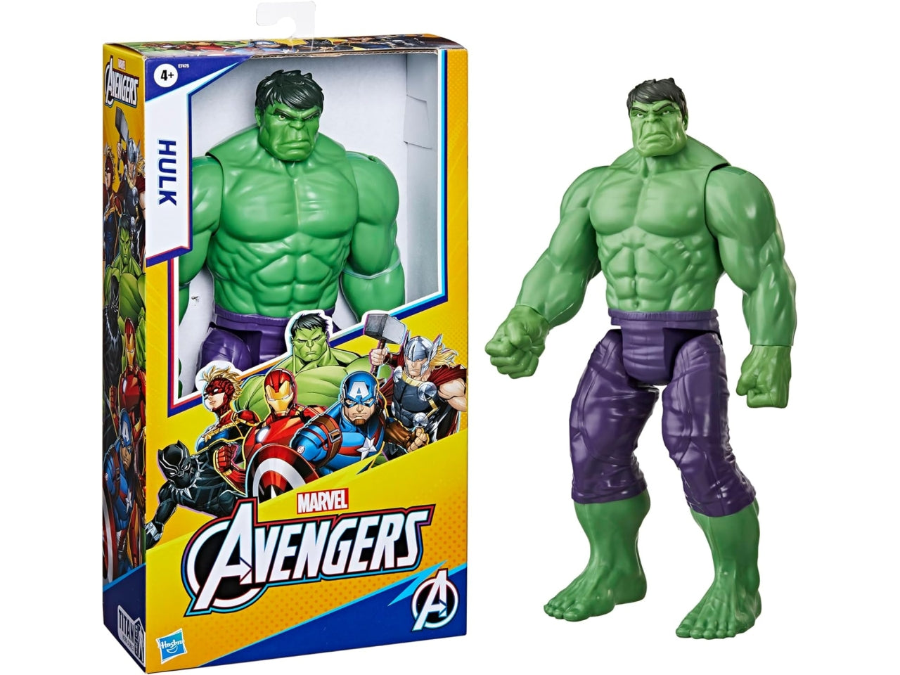 Marvel Avengers, Titan Hero Deluxe Hulk, action figure 30 cm | Hasbro