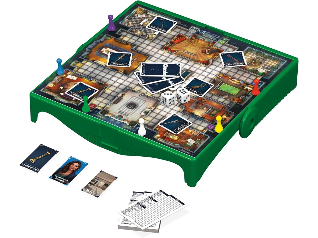Cluedo, I Gioca Ovunque, gioco dagli 8 anni in su, gioco portatile per 3-6 giocatori, gioco da viaggio | Hasbro