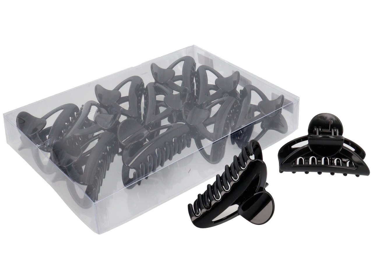 Pinza bow grande nero