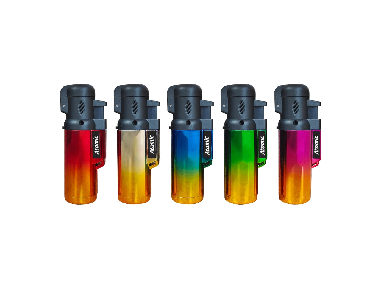 Atomic accendino next barrell 2.0 jet color - la confezione contiene 20 accendini