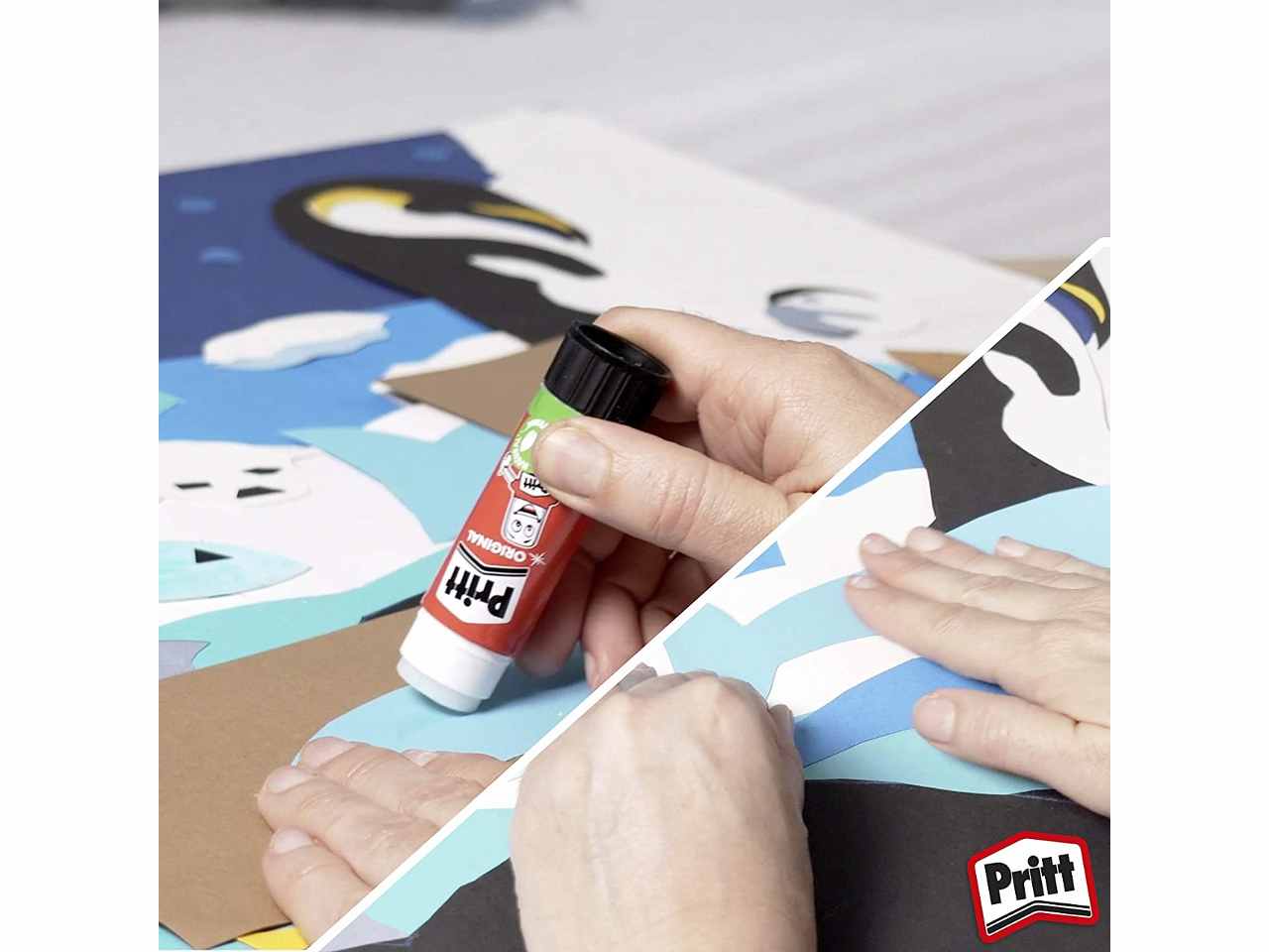 Colla stick blister 2 pezzi 2x22 gr henkel