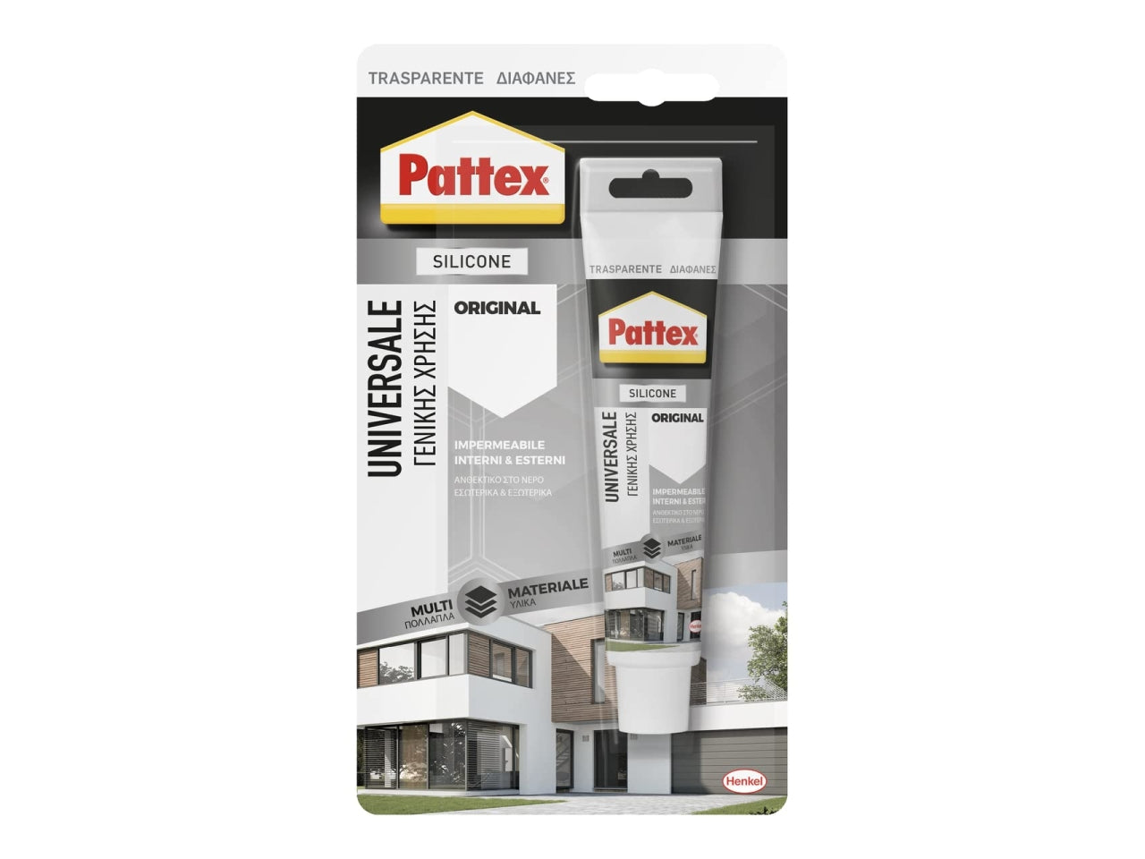 Pattex silicone universale colore trasparente in tubo da 50ml