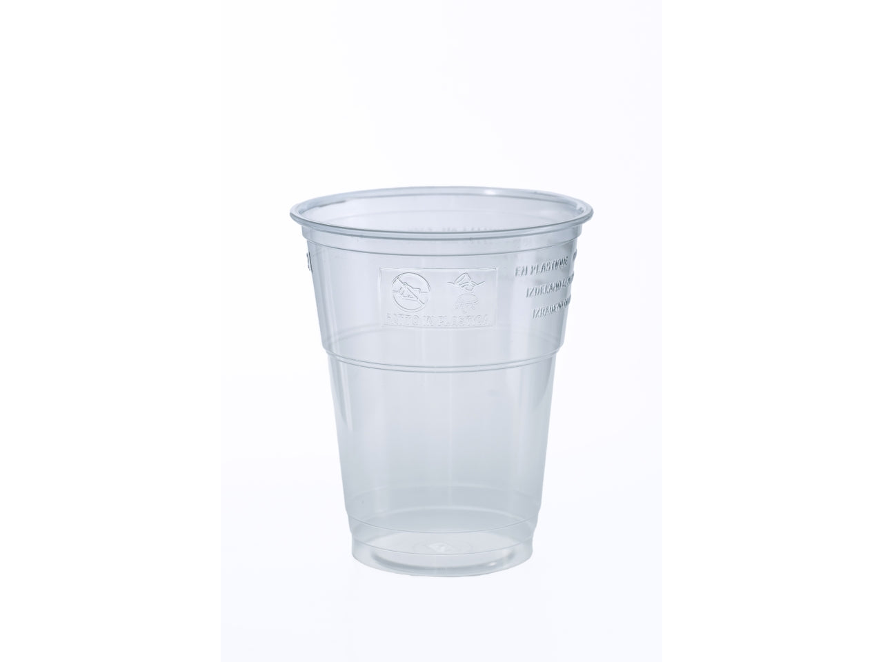 Bicchieri plastica 200/250cc glas trasparenti - la confezione contiene 50 bicchieri$