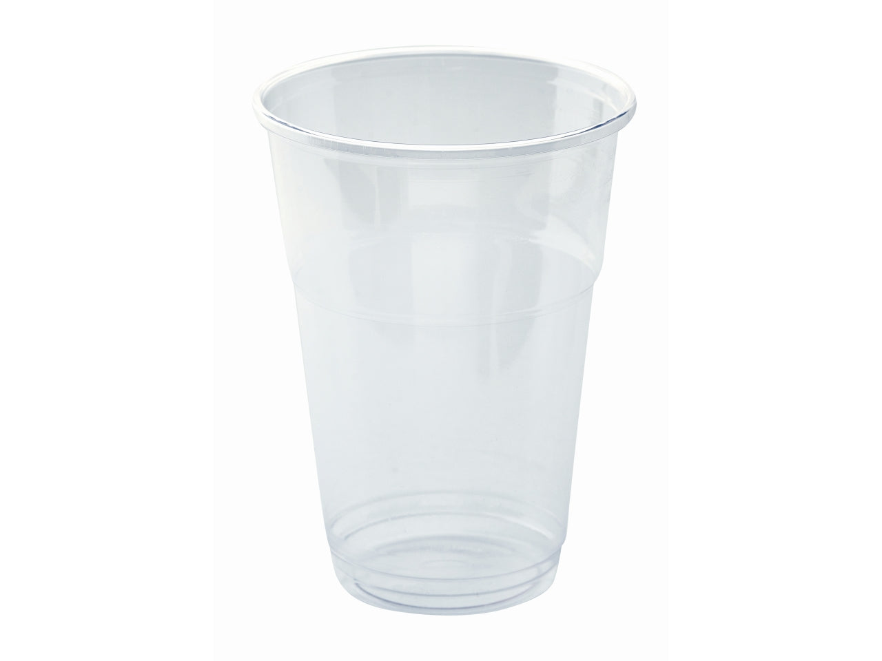 Bicchieri glas ps trasparenti 400/565ml- la confezione contiene 50 bicchieri