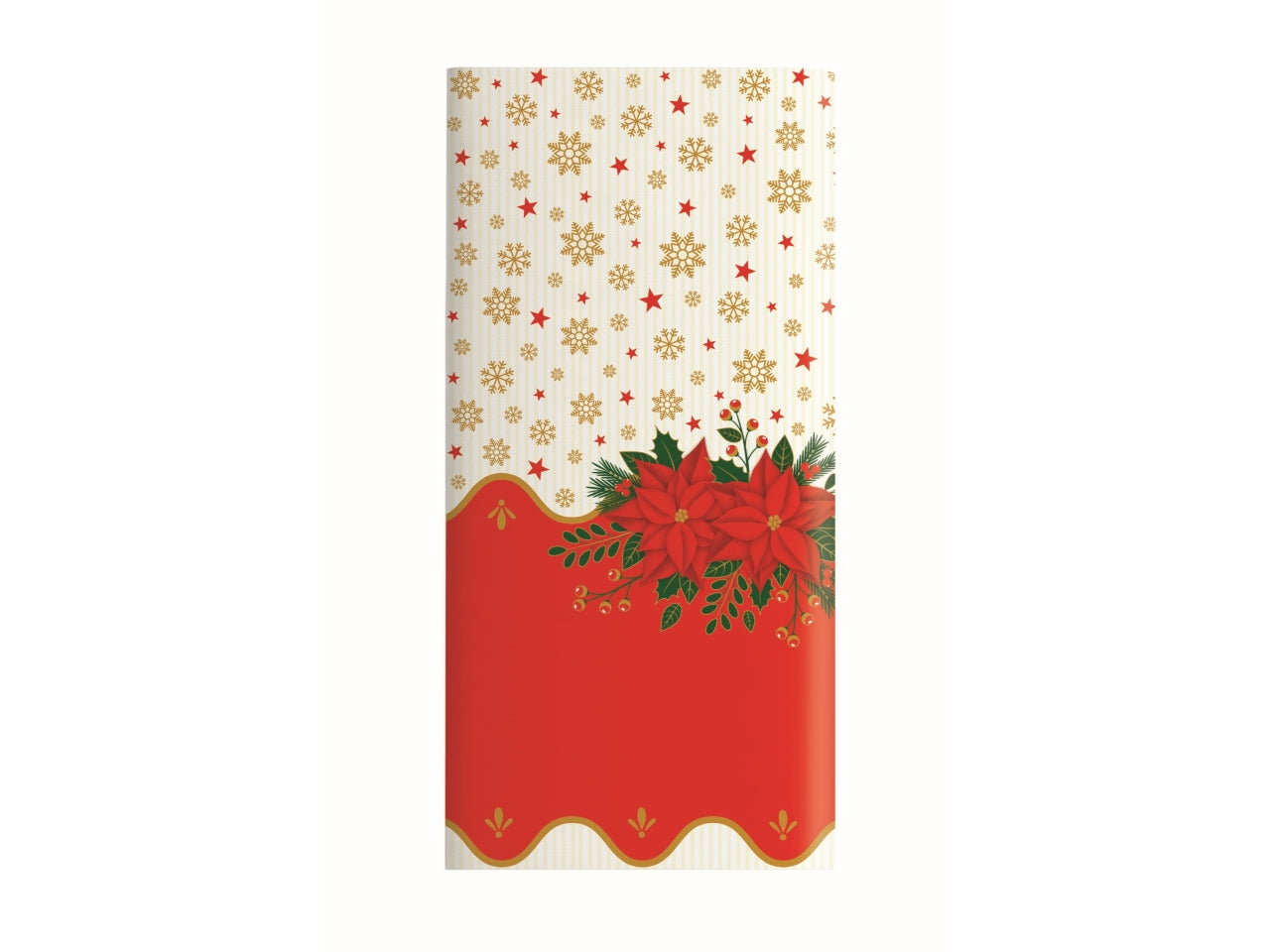 Stella di natale tovaglia intissè 120Ã180cm