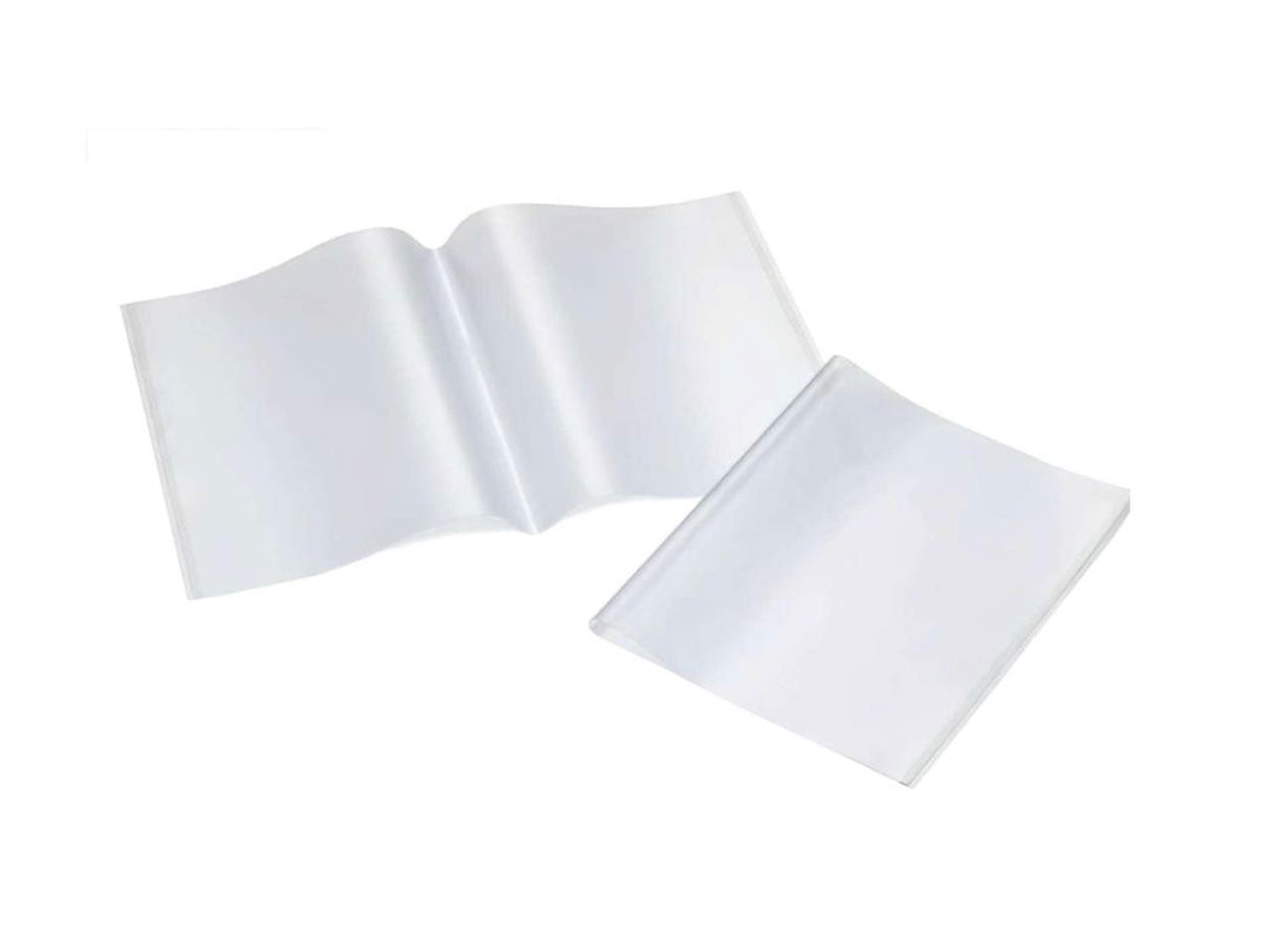 Copertina copri maxi A4 neutro in plastica effetto buccia d'arancia, confezione da 20, 30x21x0,1 cm - Favorit
