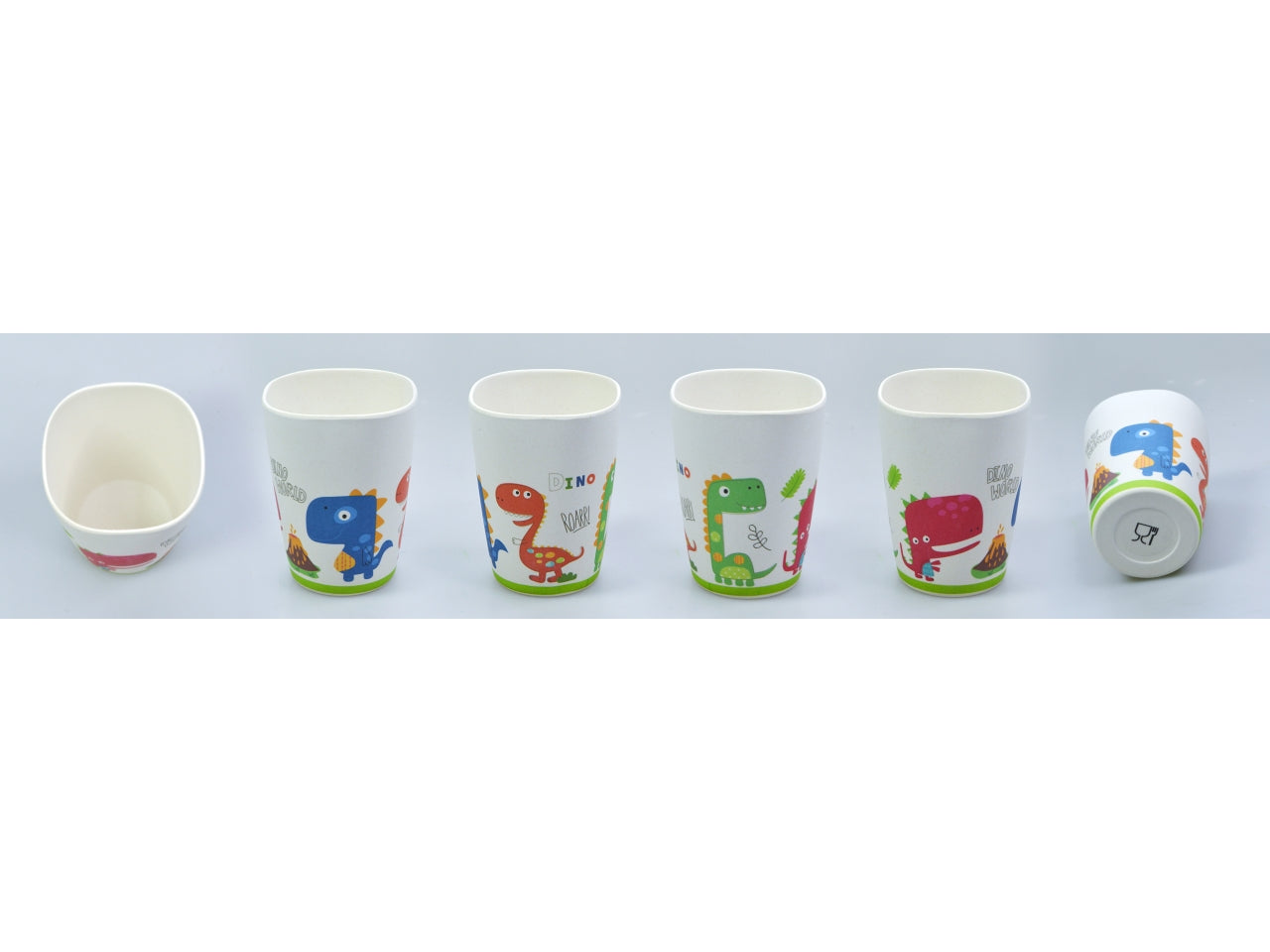 Set pappa in fibre di legno composto da 5 accessori