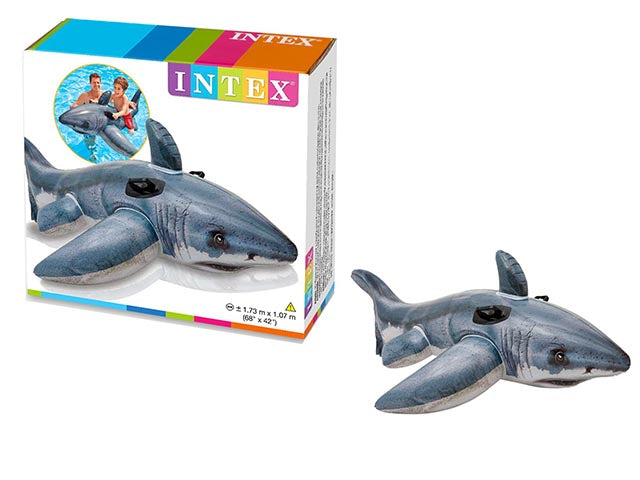 Cavalcabile squalo bianco cm 173x107