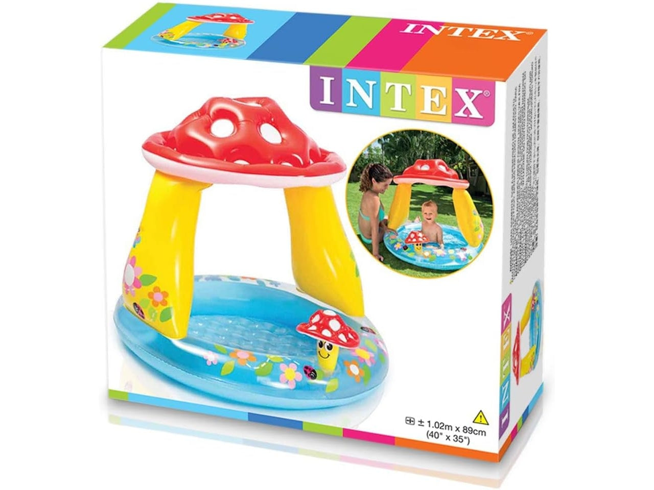 Piscina baby fungo cm 102x89