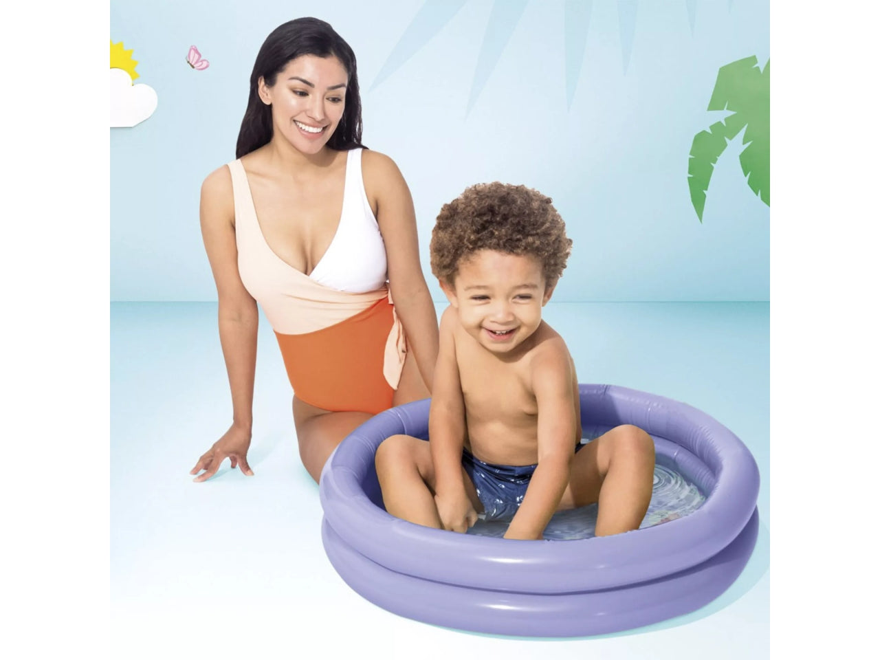 Piscina baby animaletti cm61x15