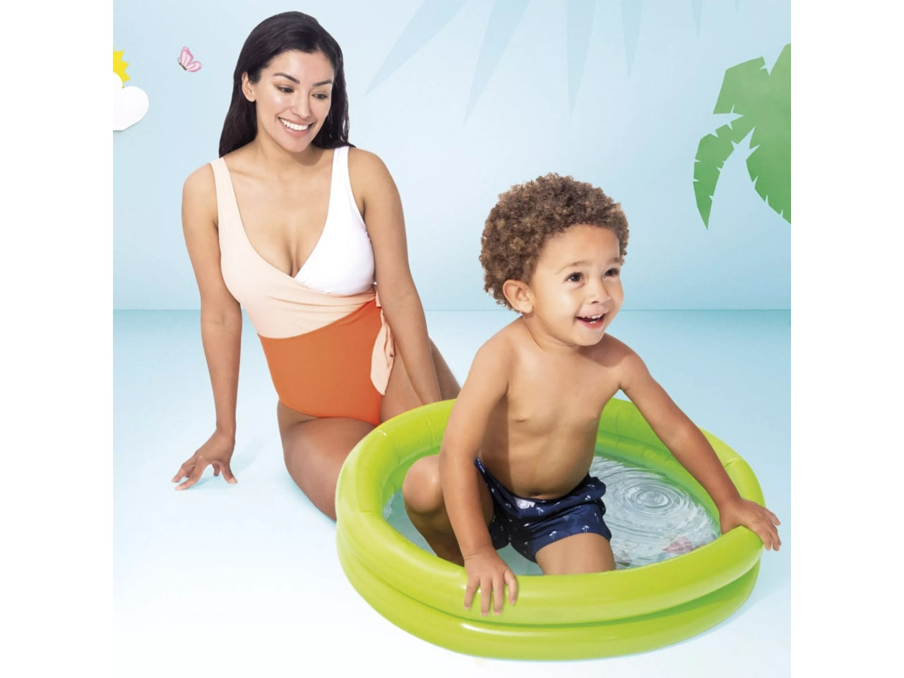Piscina baby animaletti cm61x15