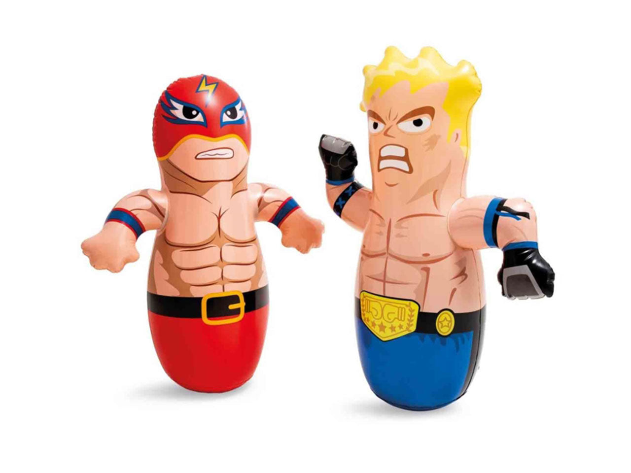 Gonfiabili 3D wrestler assortiti 72x91 cm - Intex