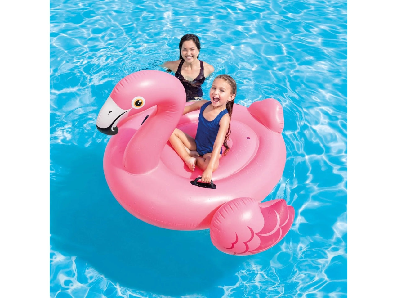 Cavalcabile fenicottero 147x140x94 cm