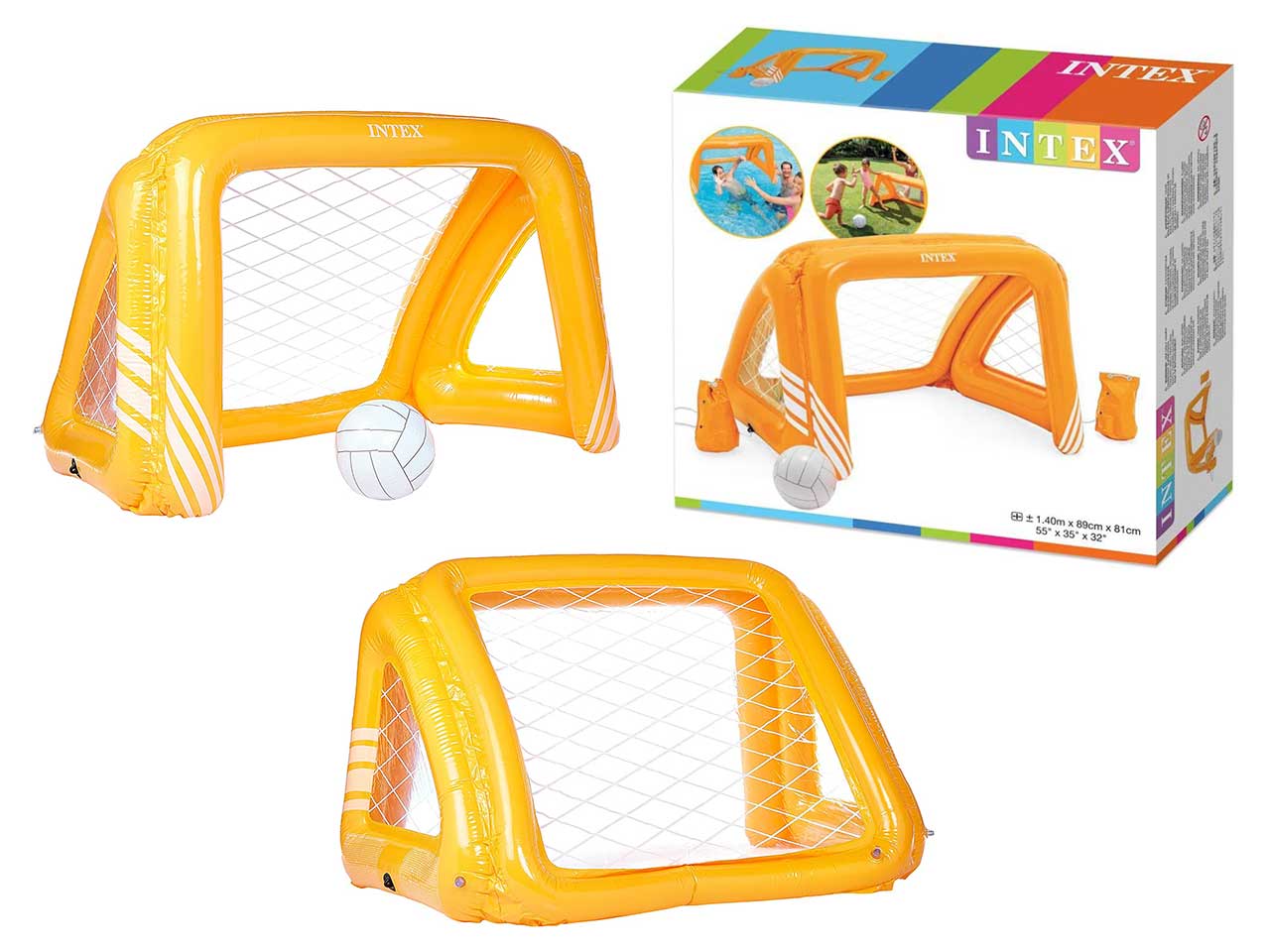 Gioco pallanuoto 140x89x81cm 58507