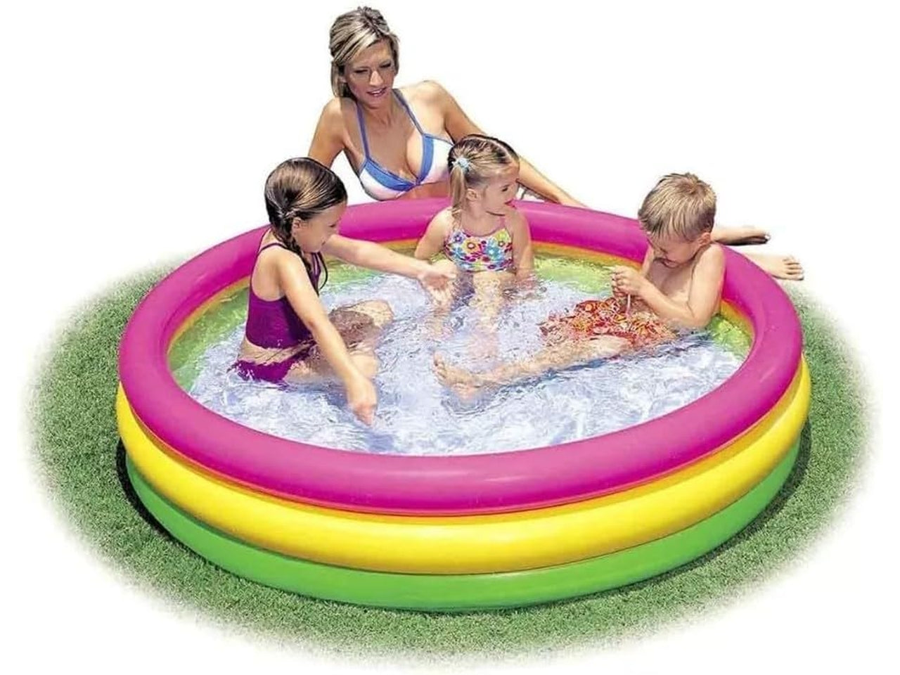 Piscina arcobaleno cm147x33