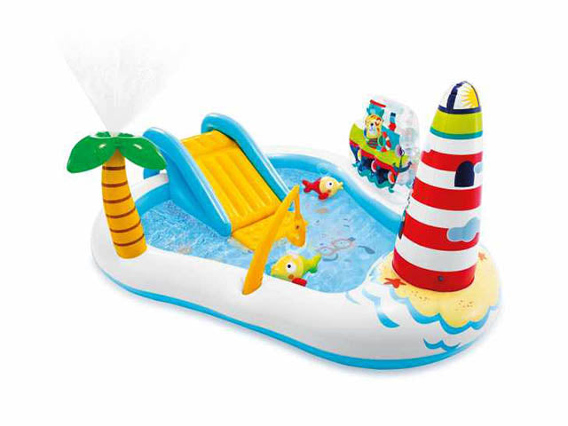 Piscina per giardino bambini playset 218x188x99cm