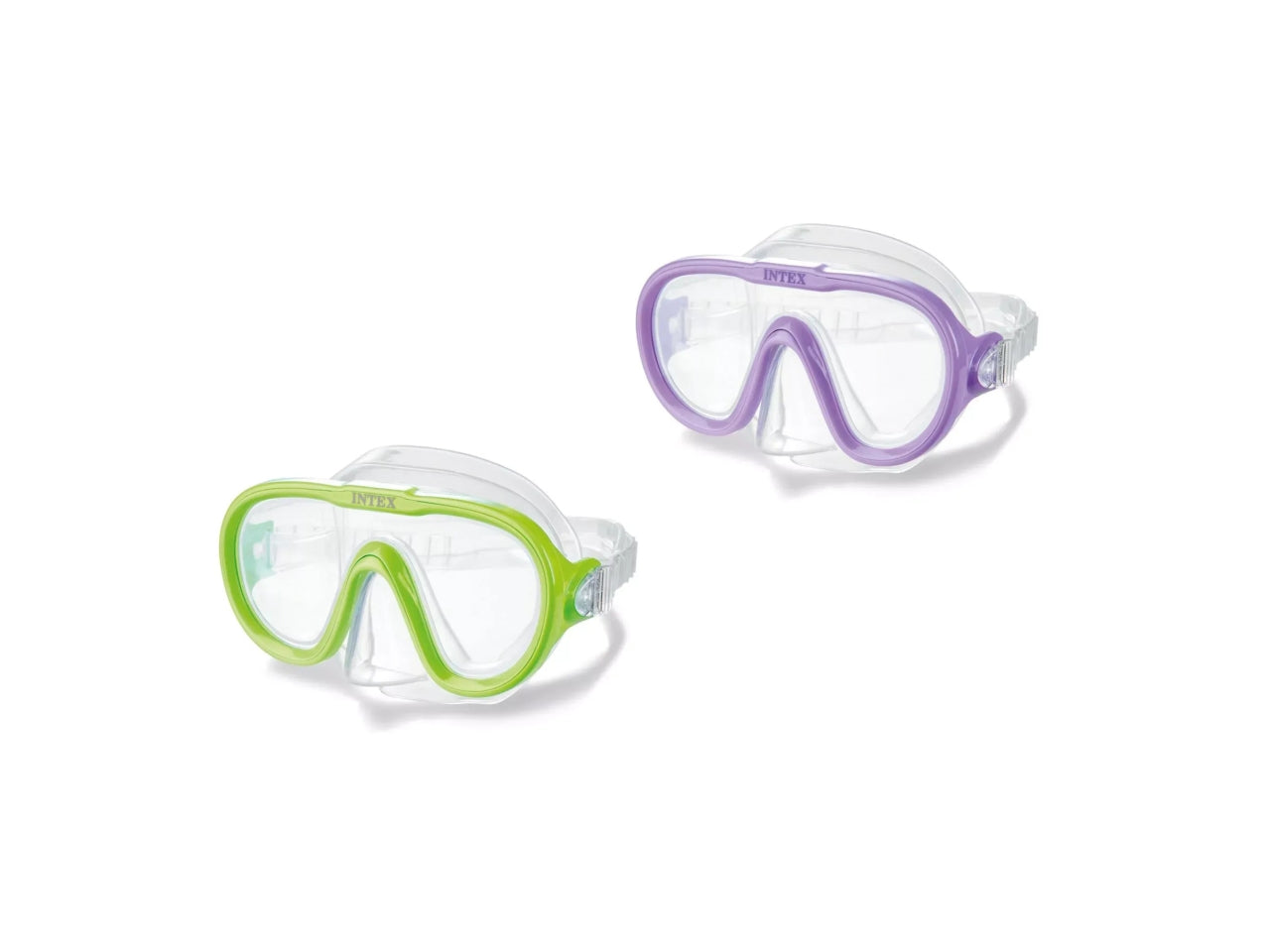 Maschera baby in pvc in 2 assortitimenti