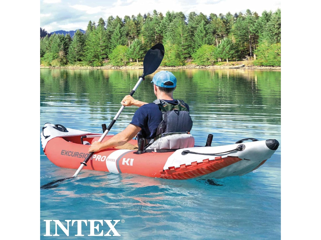 Canoa k1 excursion pro 305x91x46cm