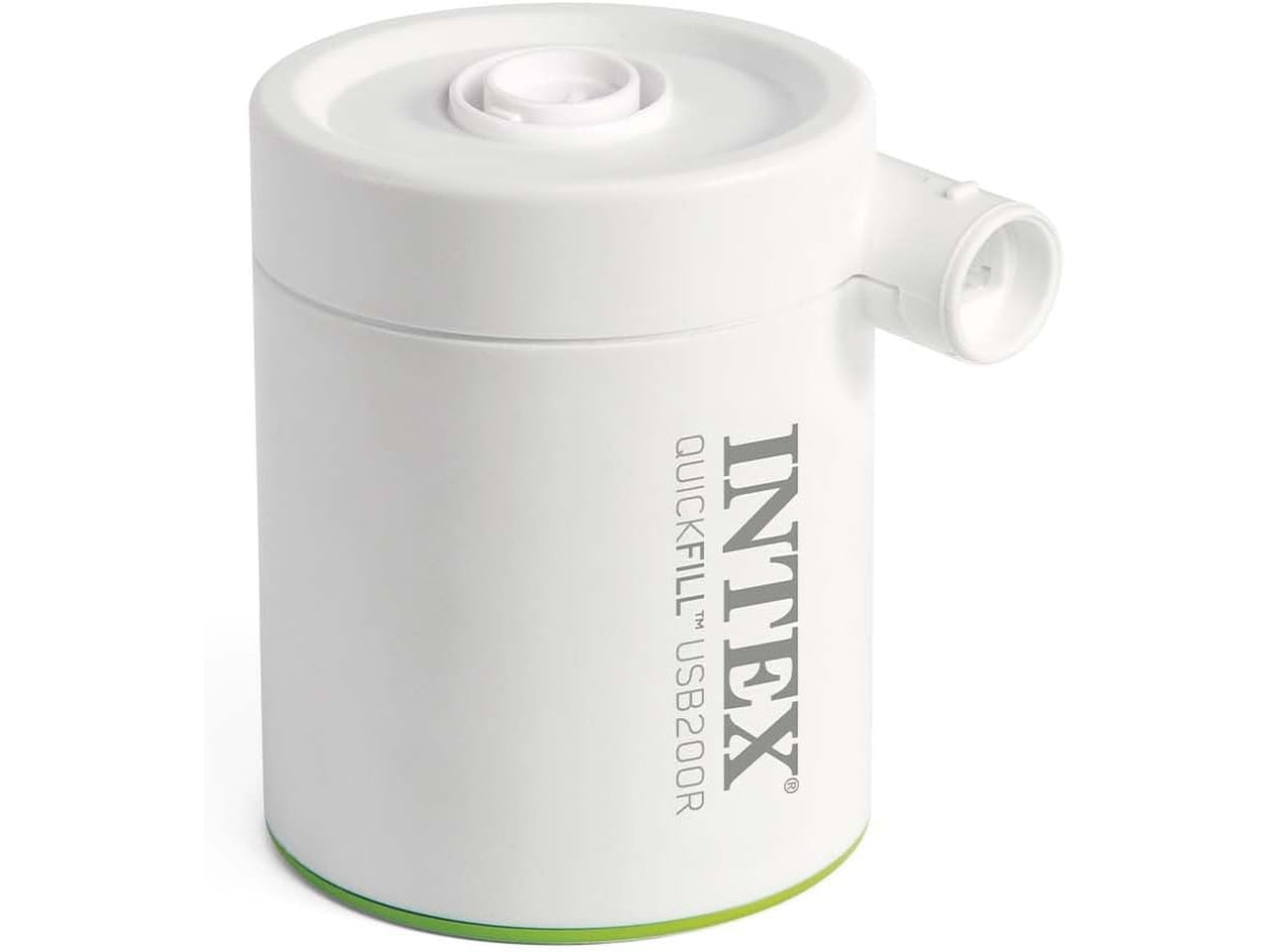 Pompa quickfill ricaricabile USB200R bianco, 200 l/min, alimentazione a corrente - Intex