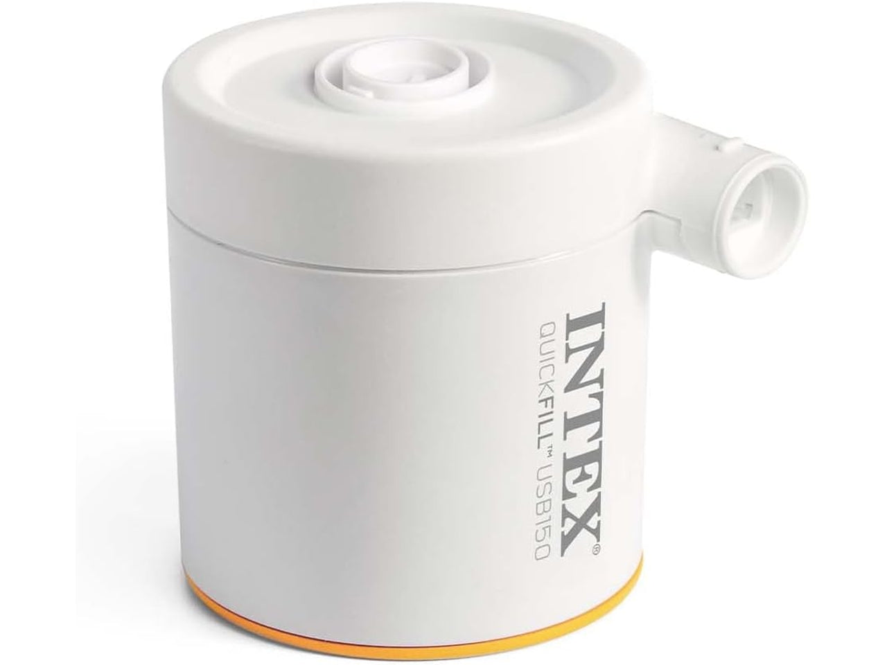 Pompa quickfill ricaricabile USB150 bianco, 150 l/min, alimentazione a corrente - Intex