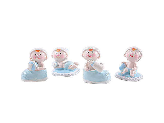 Bambina celeste 3cm 4 pezzi 215616 $