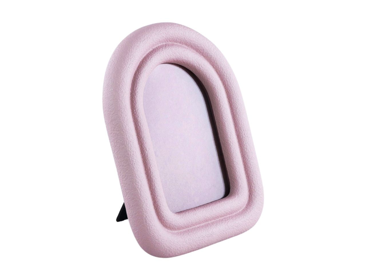 Cornice portafoto rosa 10x15cm in resina