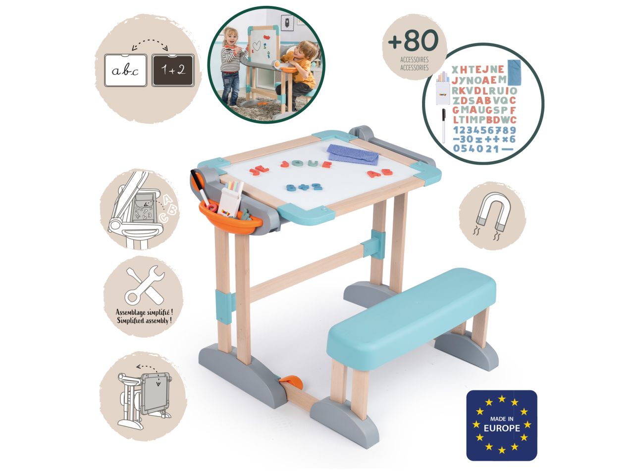 Banco scuola modulo space Smoby Activity