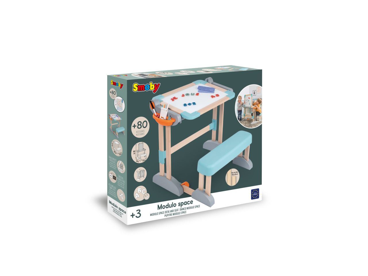 Banco scuola modulo space Smoby Activity