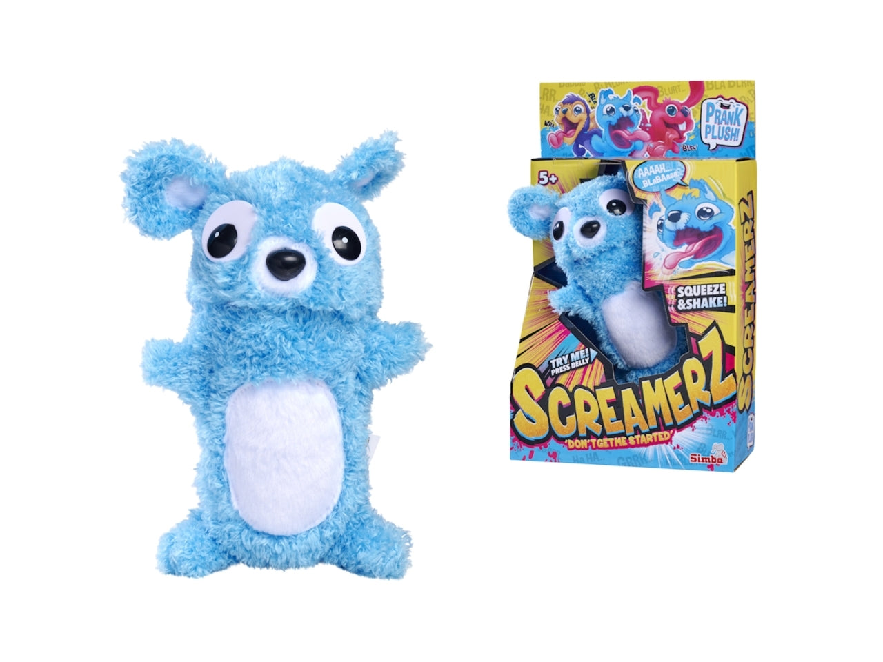 Screamerz orsetto 30cm Animaletto pazzerello in peluche - Simba