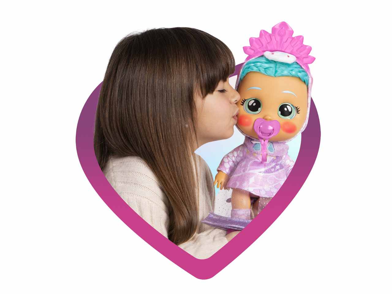 Cry Babies kiss me Elodie Bambola morbida interattiva - IMC Toys