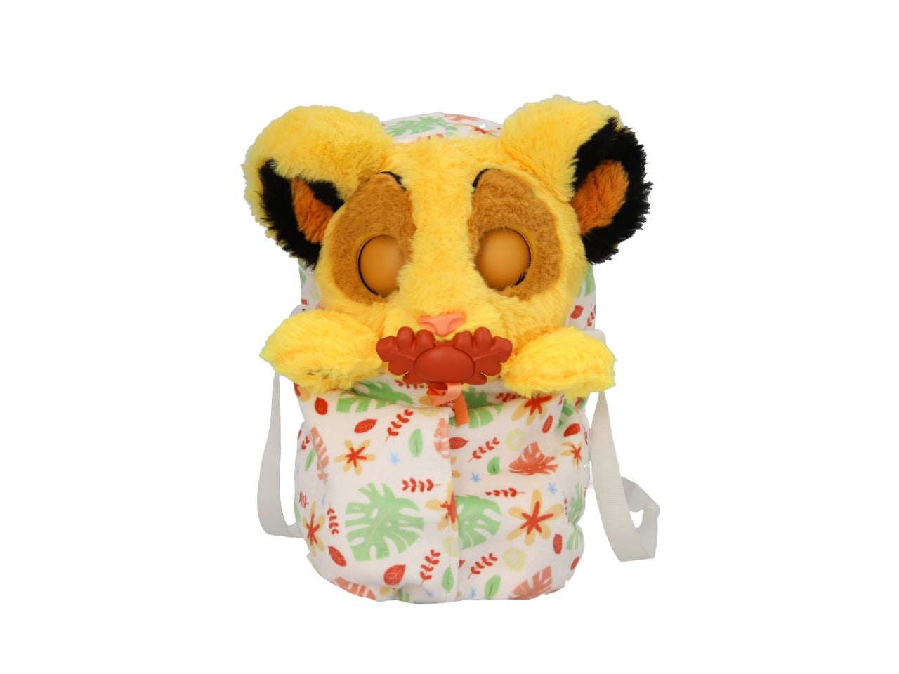 Baby paws Simba, Peluche interattivo con bosetta per bambini, 18+ mesi