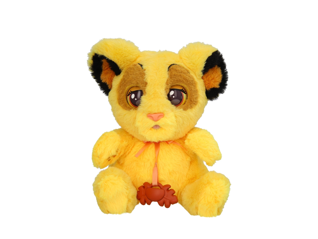 Baby paws Simba, Peluche interattivo con bosetta per bambini, 18+ mesi