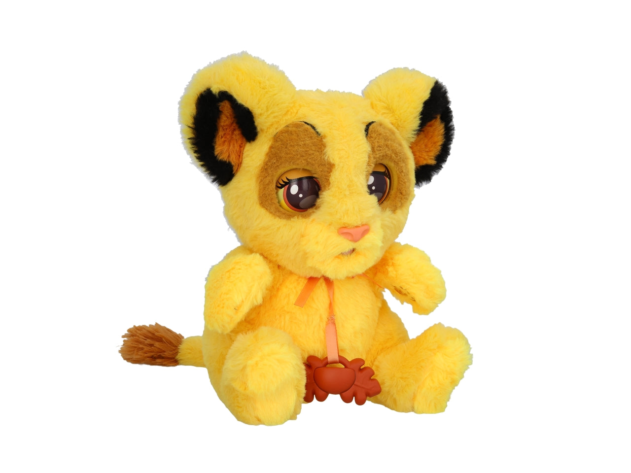 Baby paws Simba, Peluche interattivo con bosetta per bambini, 18+ mesi