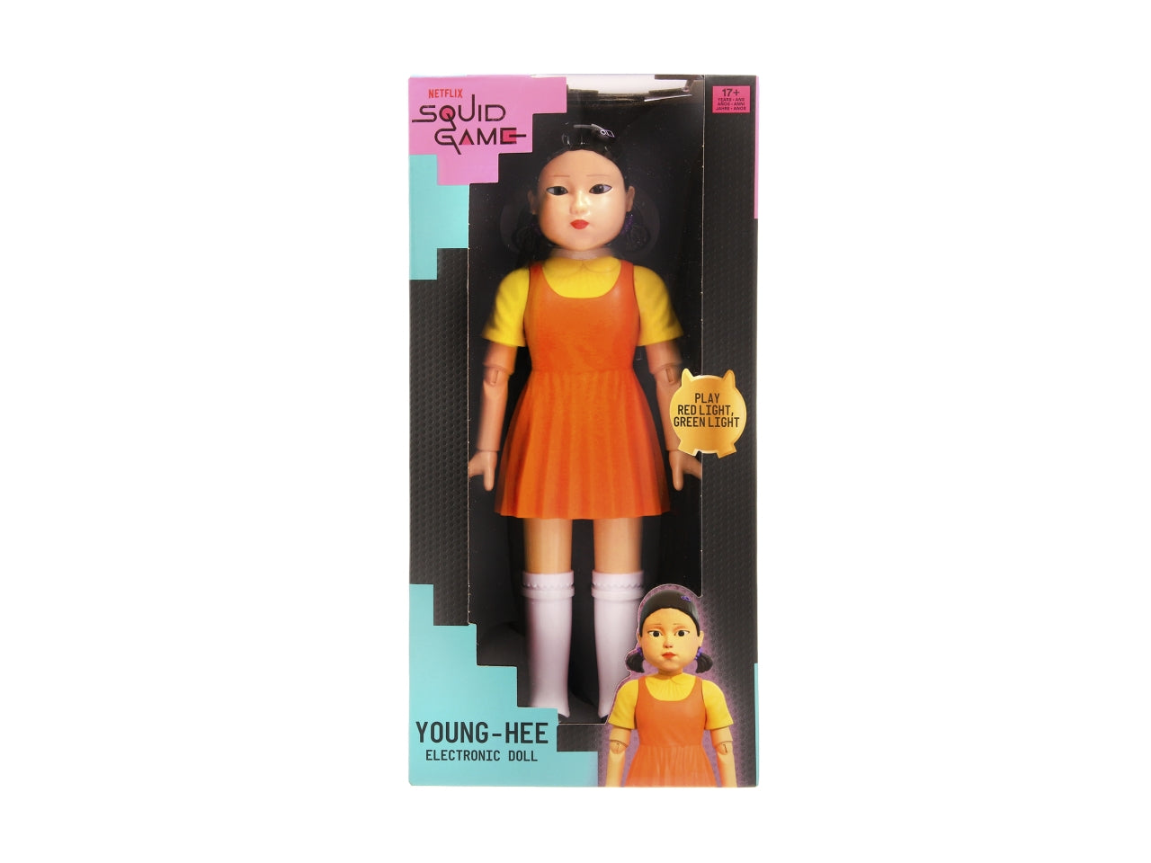 Bambola Interattiva Squid Game Young Hee - Luminosa e Sonora - Imc Toys