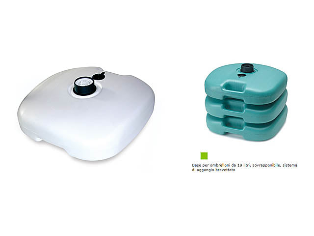 Base ombrellone verde 07434