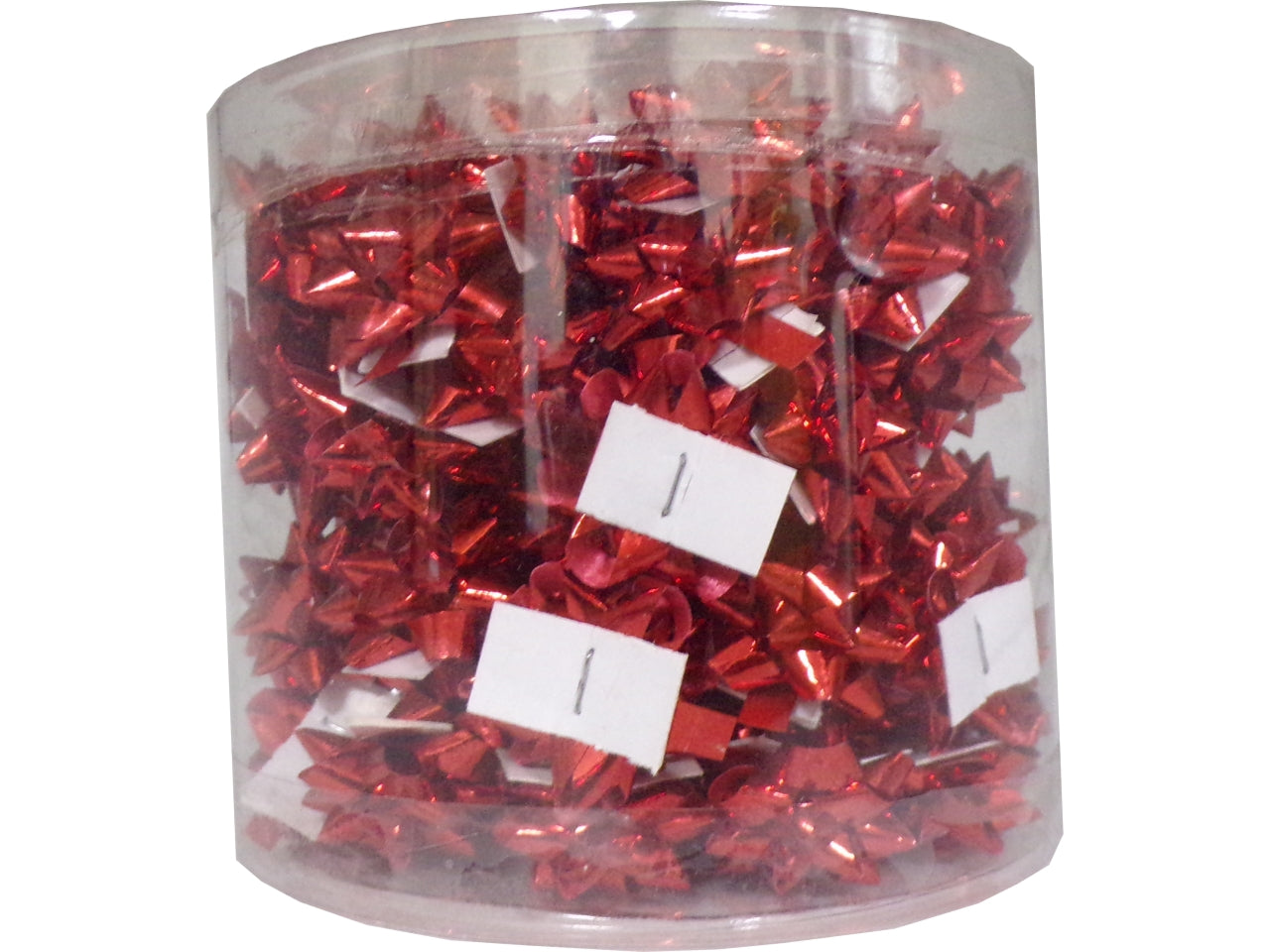 Coccarde 5mm in confezione da 100 pezzi rosso
