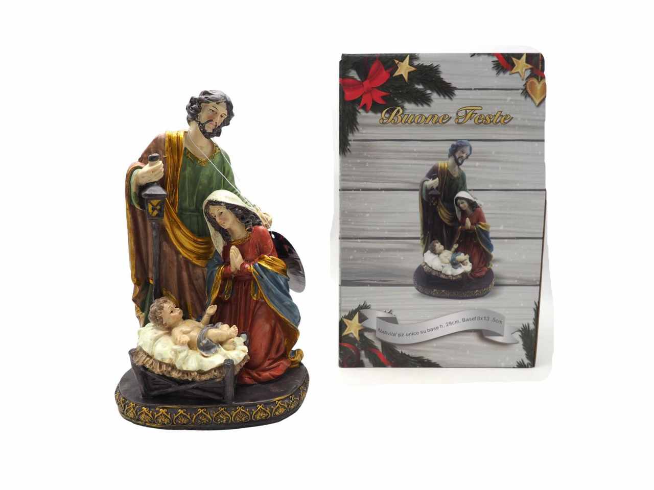 Nativita' 29cm su base 18x13,5cm