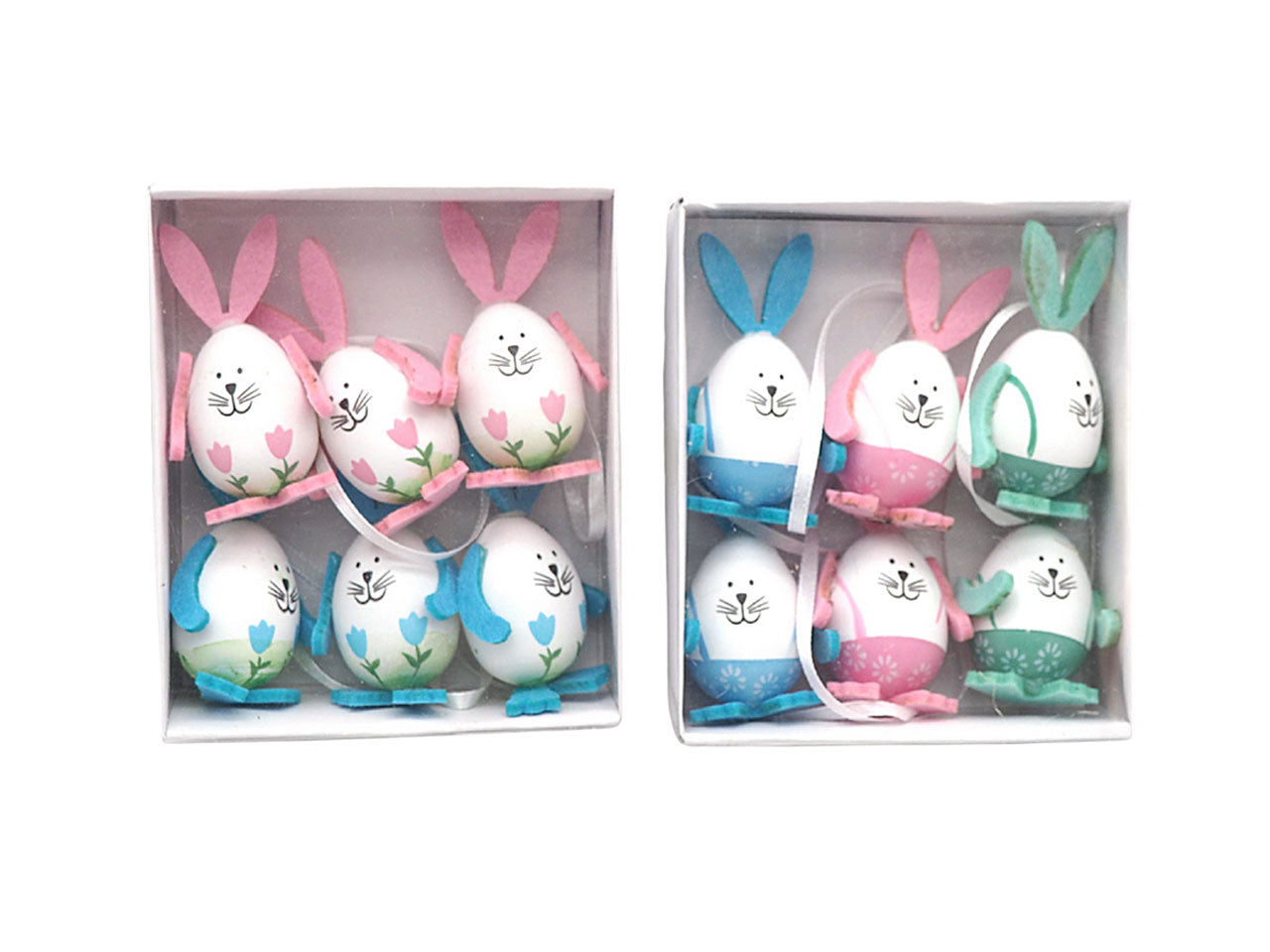 Appendino coniglietto h.6x3cm set da 6 coniglietti